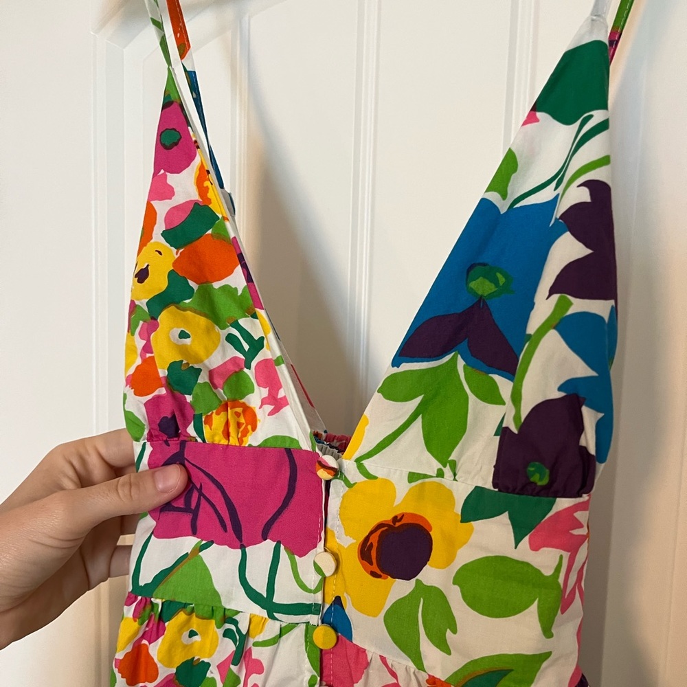 J Crew Floral Maxi Dress